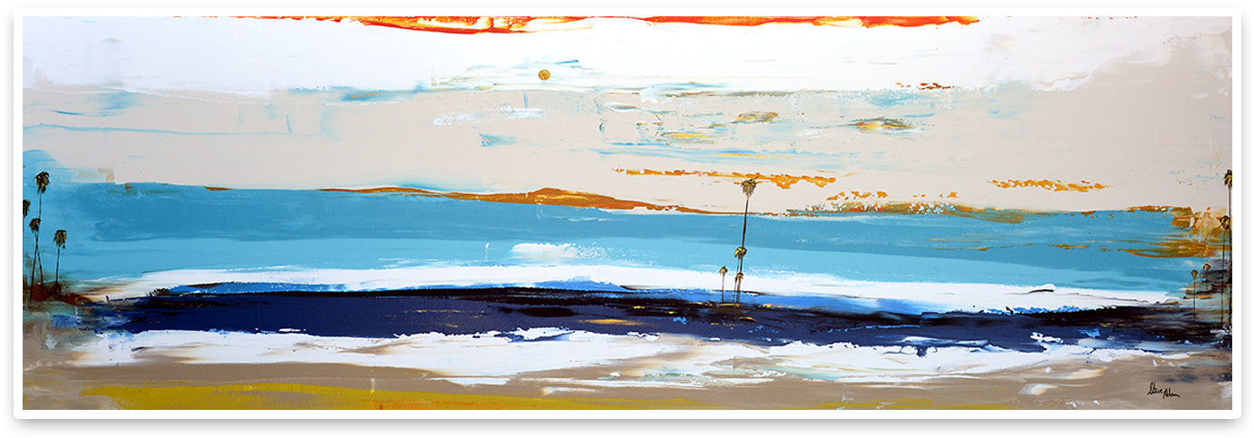 #0491 Original Art - Painting (1400x600), Png Download