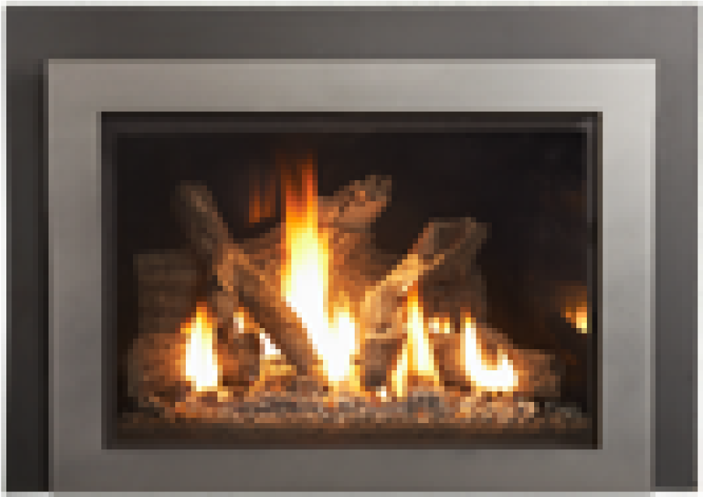 Gas Fireplace Inserts J - Fireplace Insert (1350x1350), Png Download