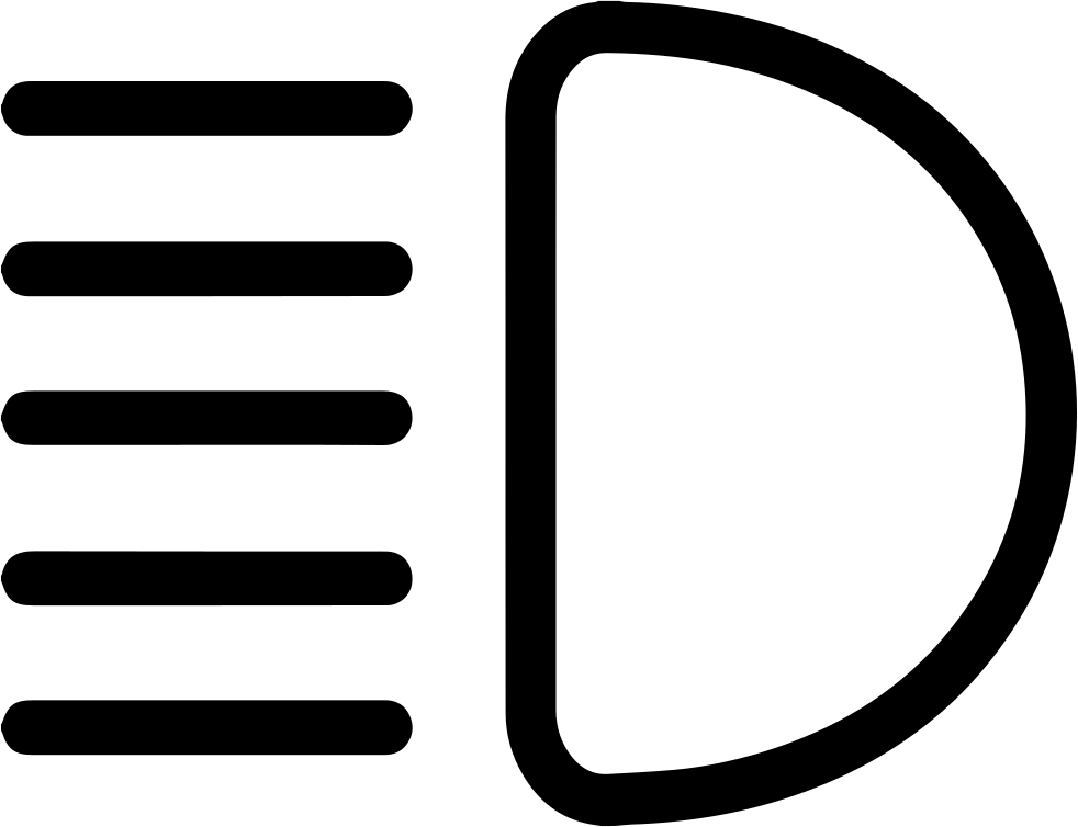 Front Headlight Comments - Car (982x754), Png Download
