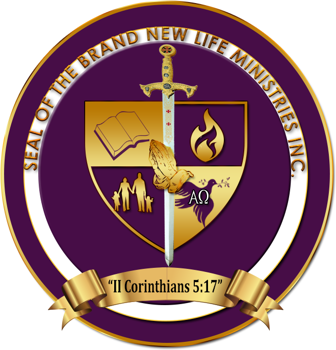 Brand New Life Ministries - Church Seal Logo (678x717), Png Download