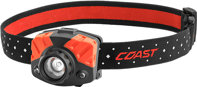 Coast Fl75 405 Lm Dual Color Focusing Led Headlamp (1007x566), Png Download