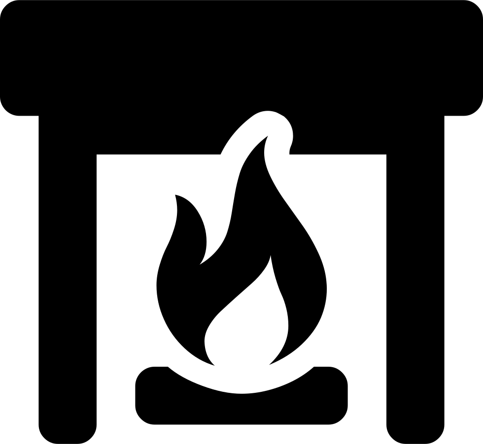 Fireplace Comments - Fireplace Png Symbol (980x902), Png Download