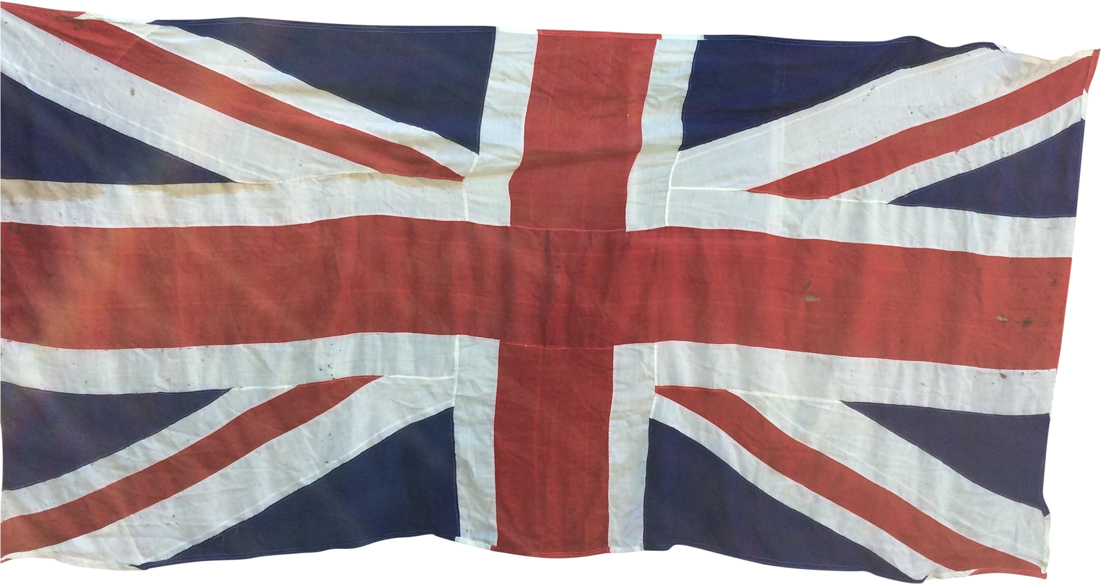 Vintage Uk Flag 4ft (2500x1327), Png Download