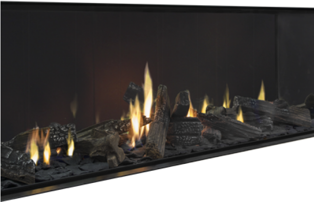 Drawn Fireplace Transparent - Fireplace (640x480), Png Download