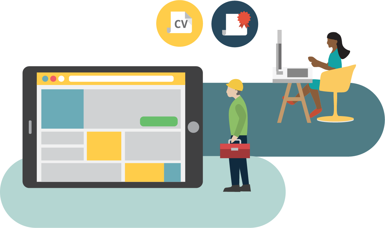 Job Training (1311x778), Png Download