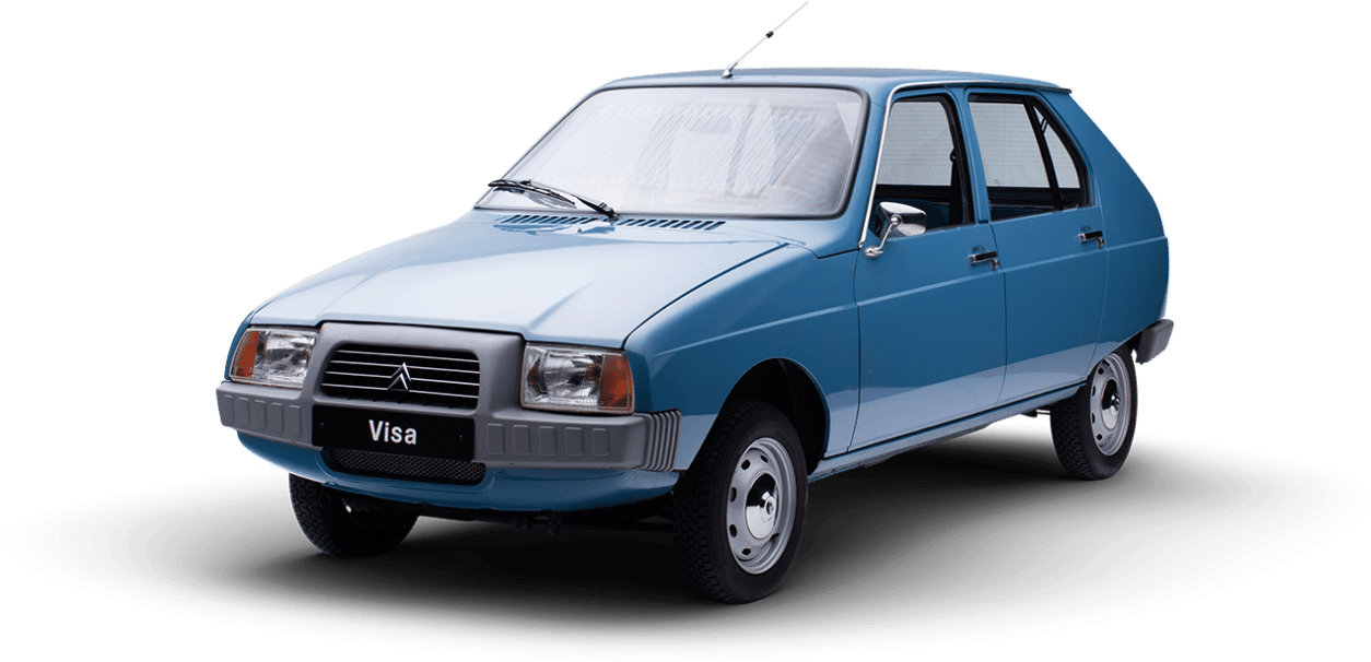 19 - Citroën Visa (1600x988), Png Download