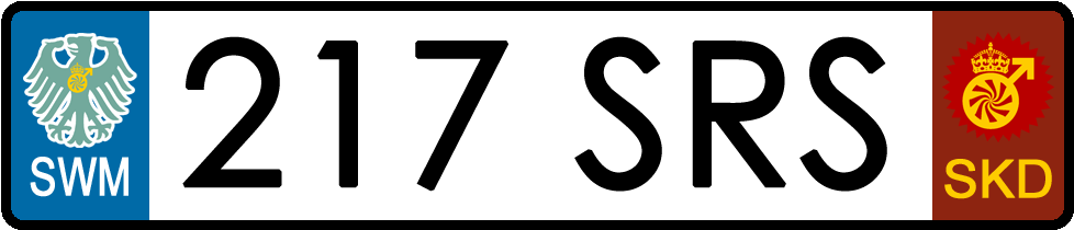 Sweetman License Plate - Made In Chelsea (1000x228), Png Download