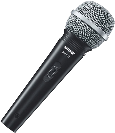 Imagenes De Microfonos Png - Shure Sv100 Dynamic Vocal Microphone (600x600), Png Download