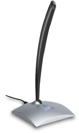 Pimage - Logitech Usb Desktop Microphone (455x500), Png Download