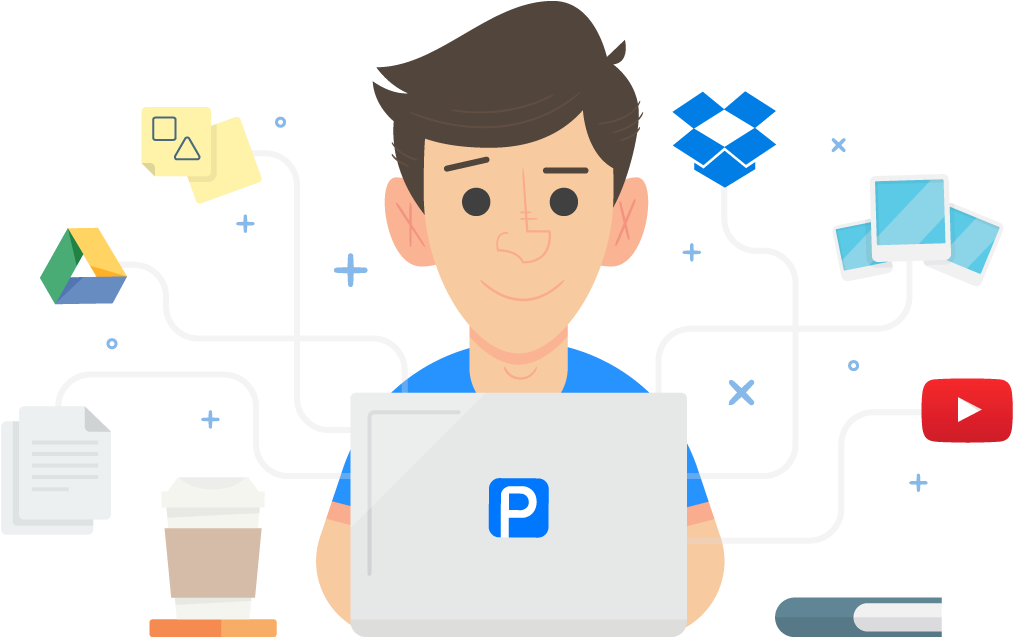 Portfolium - Work Illustration Png (1024x640), Png Download