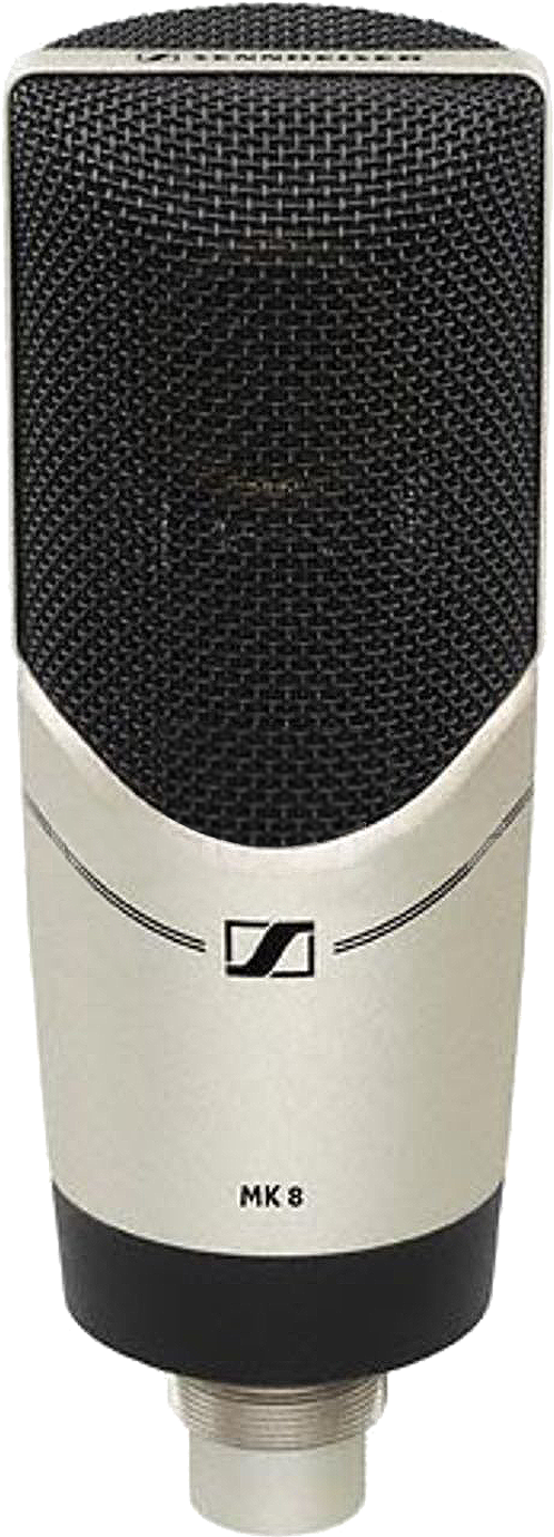Micrófono Condensadorpara Estudiosennheiser Mk8 - Sennheiser Mk 4 Large-diaphragm True Condenser Microphone (1500x1500), Png Download