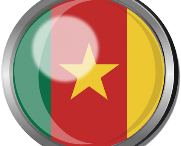Cameroon Flag Png Transparent Images - Circle (640x480), Png Download