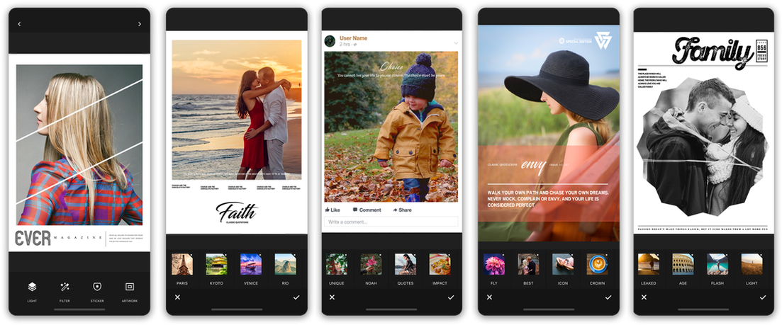 Vary From The Feel Of Film Camera To The Unique Sets - Imitat-weiße Kiefernholz-elegante Foto-schablone Karte (1119x469), Png Download