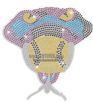 Cheap Sparkle Rhinestone Snake Head Iron Ons - Craft (450x450), Png Download