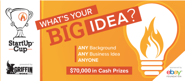 Ebay Startup Cup -circular Economy Development - Ebay Startup Cup (600x338), Png Download