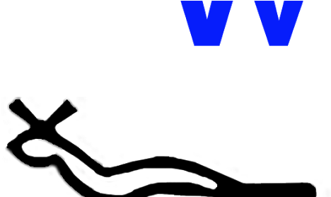 The Letter "v" In Ancient Egyptian Hieroglyphics - Letter V In Hieroglyphics (530x277), Png Download
