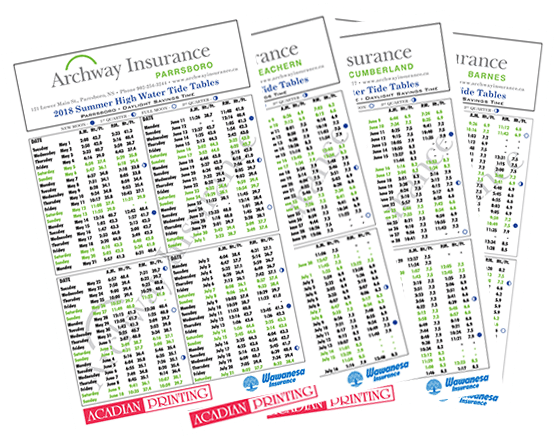 Tide Charts For Tatamagouche/malagash, Parrsboro, Amherst - Archway Insurance (568x438), Png Download