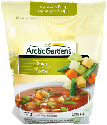 Vegetables For Soup - Arctic Garden Soup (379x456), Png Download
