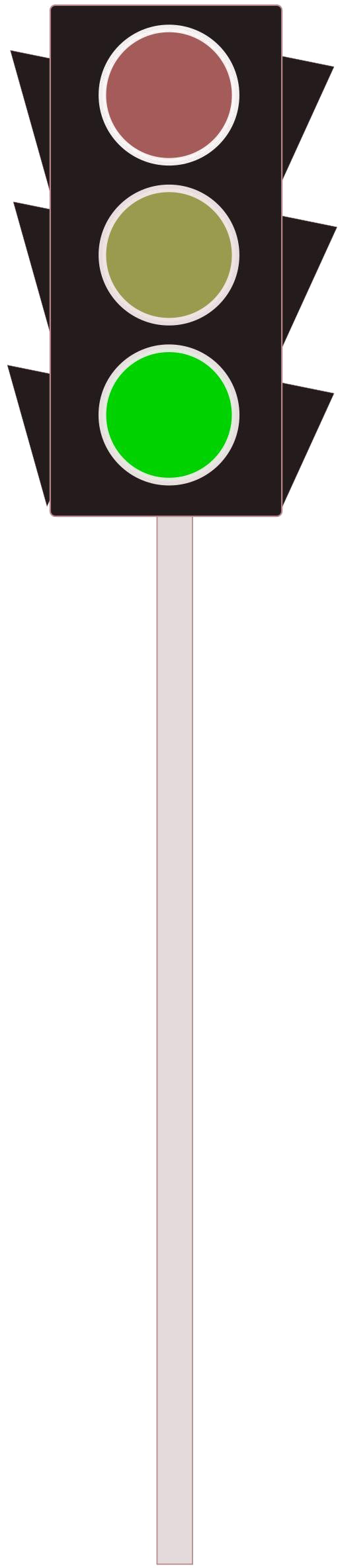 Traffic Light Transparent Background Png - Red Traffic Lights Clipart (1697x2400), Png Download