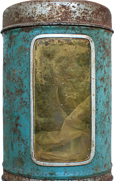 Old Vintage Tin Can Png - Tin Can Old (800x600), Png Download