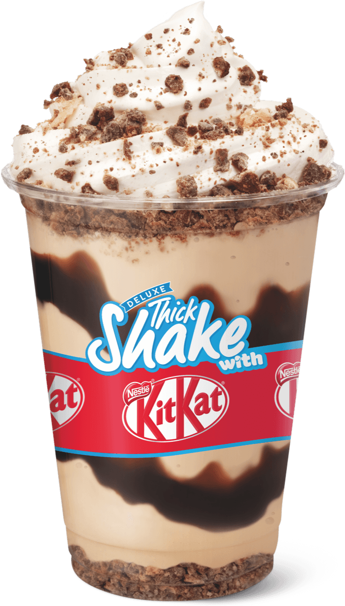 Kit Kat® Deluxe Thickshake - Kit Kat Hungry Jacks (1600x1200), Png Download