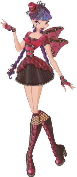 Musa - Winx Club Halloween Musa (313x640), Png Download