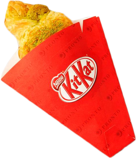 Kitkat Croissant Cutout - Kit Kat (580x720), Png Download