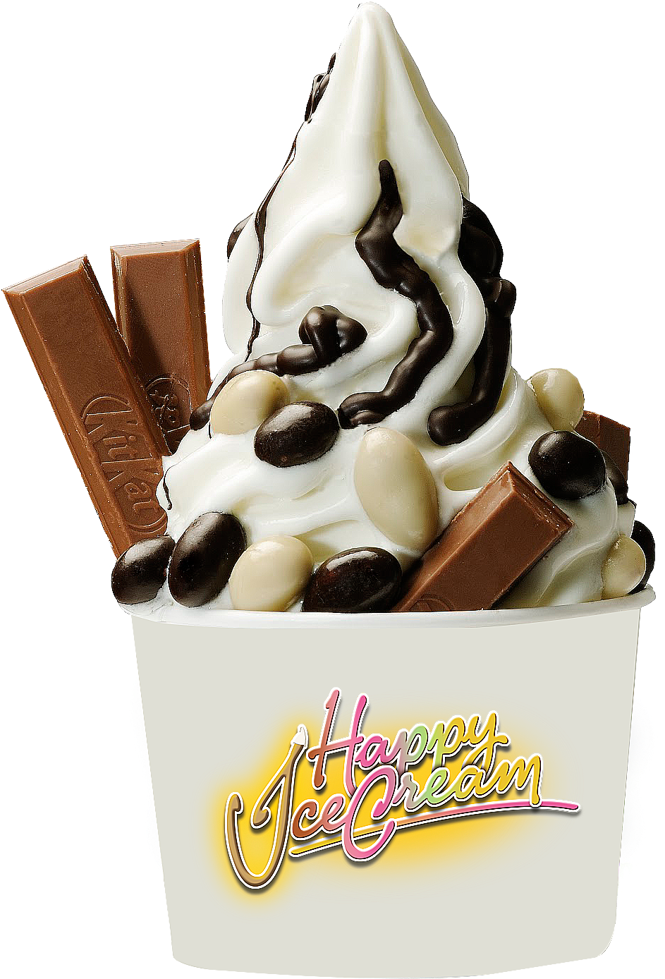 Foto Kitkat Png - Helados De Yogurt Llao Llao (1113x1600), Png Download