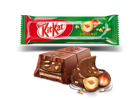 Kitkat Mini Moments Cookies & Cream - Kitkat Mini Moments Hazelnut (471x342), Png Download