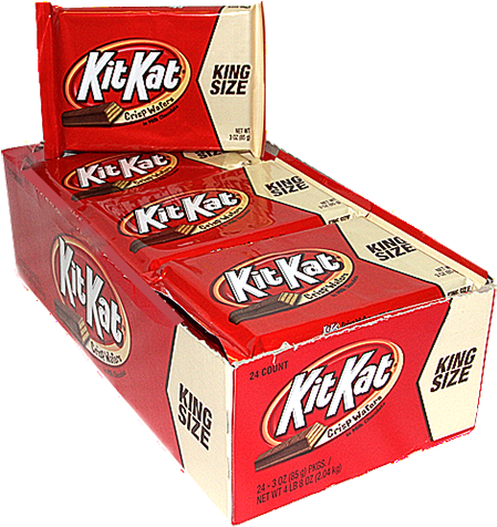 Kit Kat King Size Candy Bar 3 Oz - Kit Kat Bar (500x500), Png Download