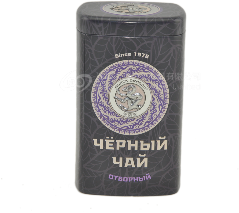 Mini Tea Packaging Tin Box With Hinged Lid - Tea (900x900), Png Download