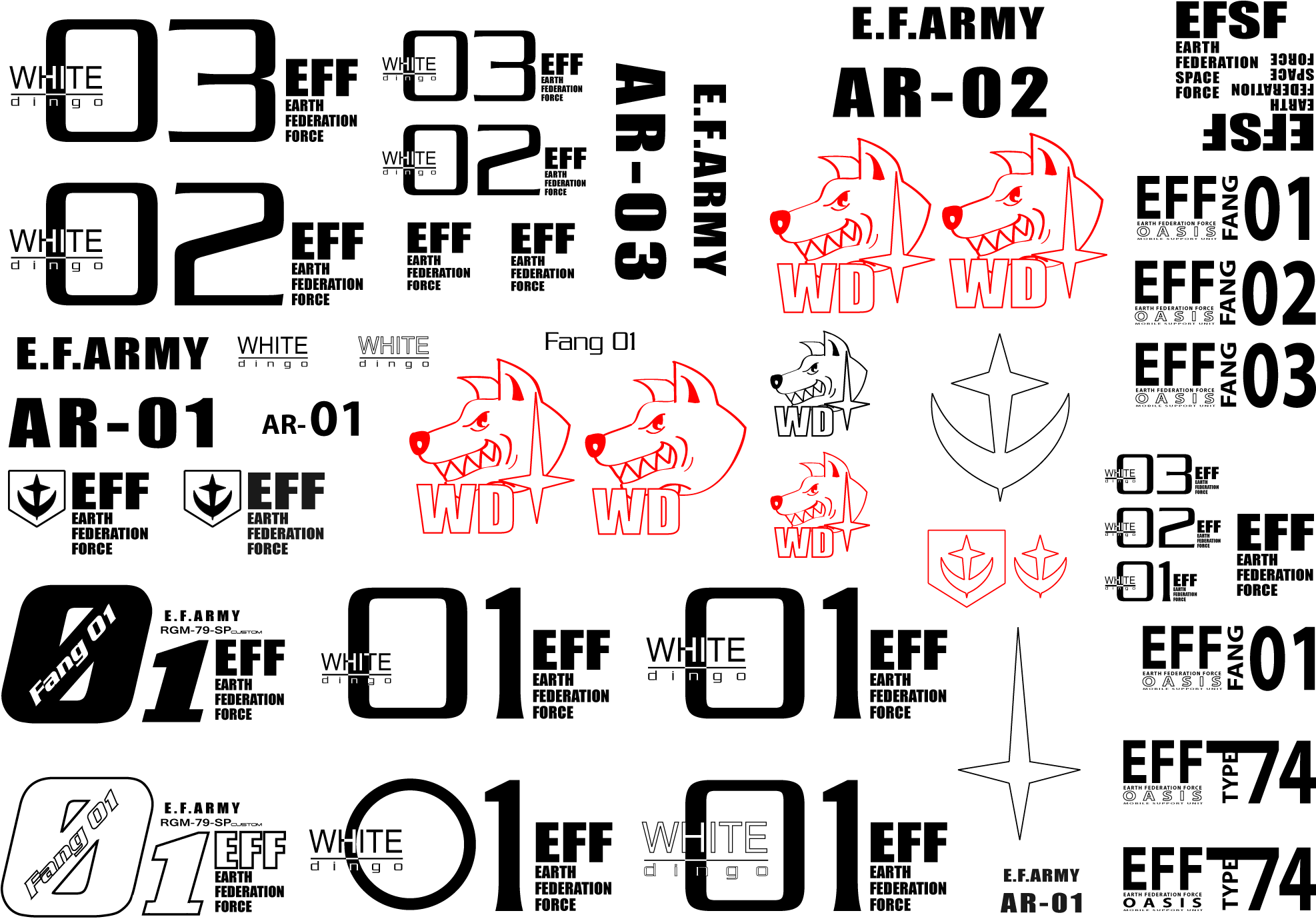 Rx 78 7 Phantom Sweep Decal - Efficiency Leaders (2058x1483), Png Download