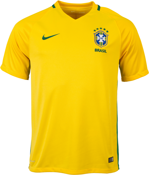 Brazil 2016 Mens Home Jersey - South Africa Football Shirt (740x740), Png Download
