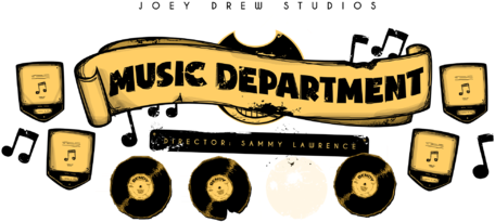Music Department Decal - Bendy And The Ink Machine (480x480), Png Download