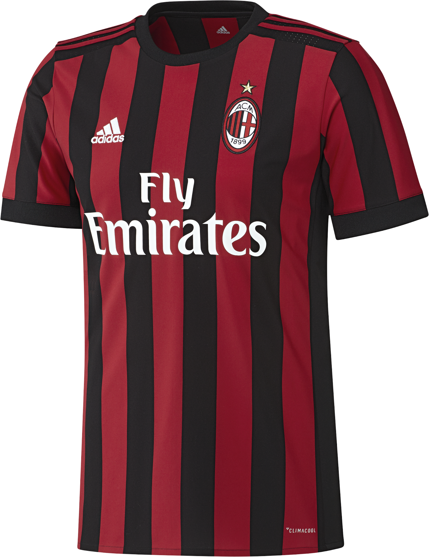 Jersey Ac Milan 2018 (1385x1800), Png Download