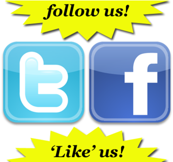 Gurileki Icon Starburstfacebookiconpng If - Follow Us On Twitter And Facebook Logo (500x333), Png Download