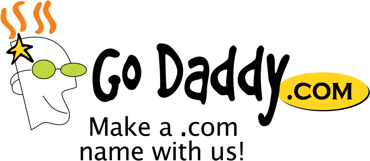 Файл - Godaddy-logo - Svg - Go Daddy Png (1280x557), Png Download
