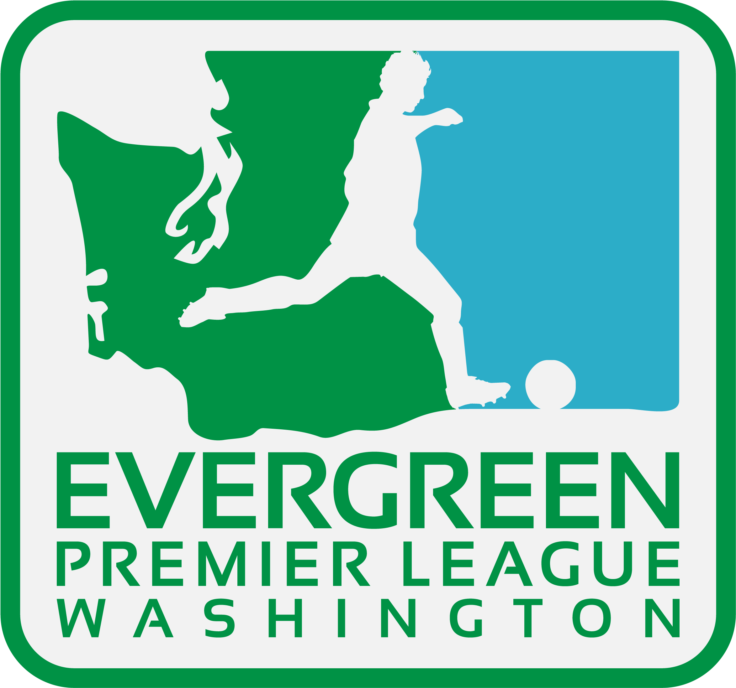 The Eplwa Official League Logo Is A Simple, Classic, - Evergreen Premier League (3300x2550), Png Download