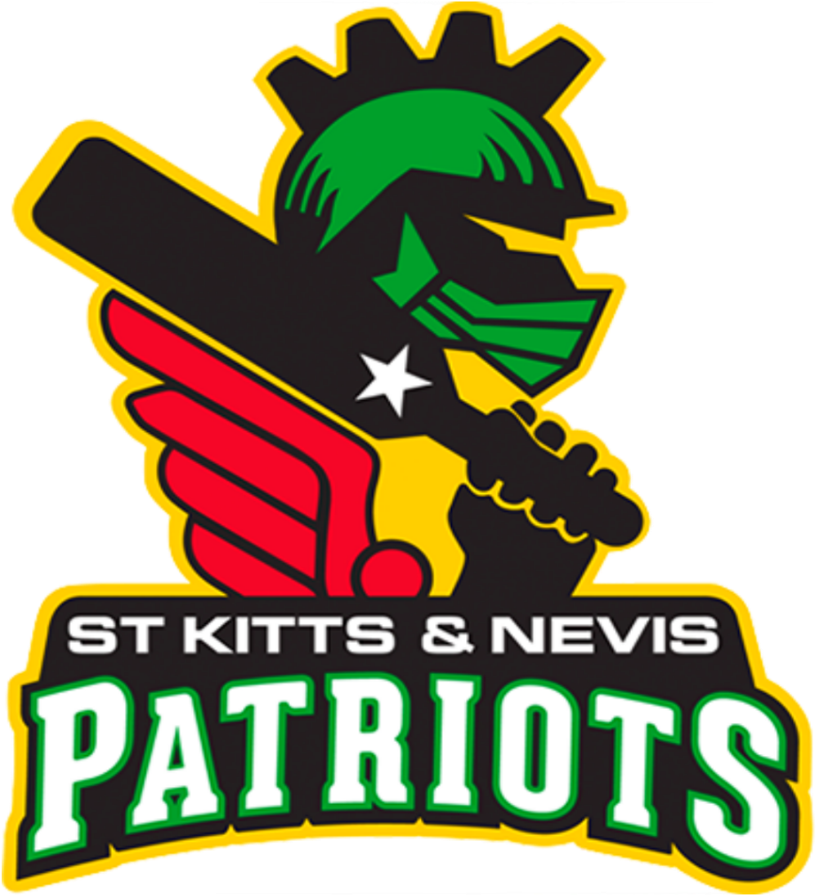 Caribbean Premier League 2018 All Teams Logos, Images, - Guyana Amazon Warriors Vs St Kitts And Nevis Patriots (1024x1024), Png Download