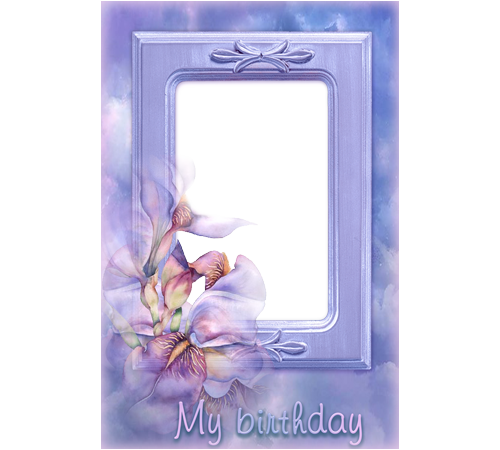 Today Is My Birthday Frem (500x450), Png Download