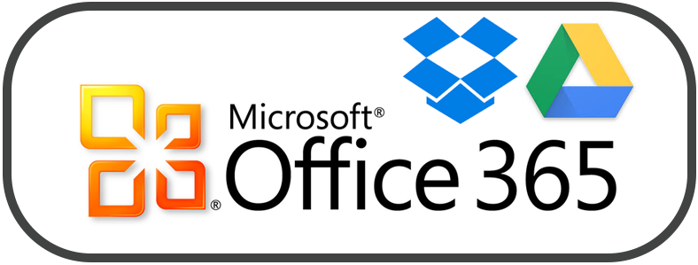 How To Add Dropbox And Google Drive To Office - Historia De Office 365 (788x299), Png Download