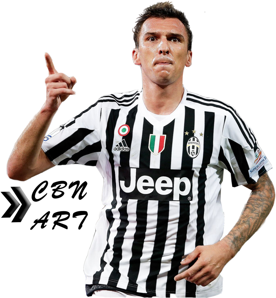 Mario Mandzukic Render Juventus Photo Mand Zpsjvp2kg9p - Mandzukic 2017 Png (1024x1024), Png Download