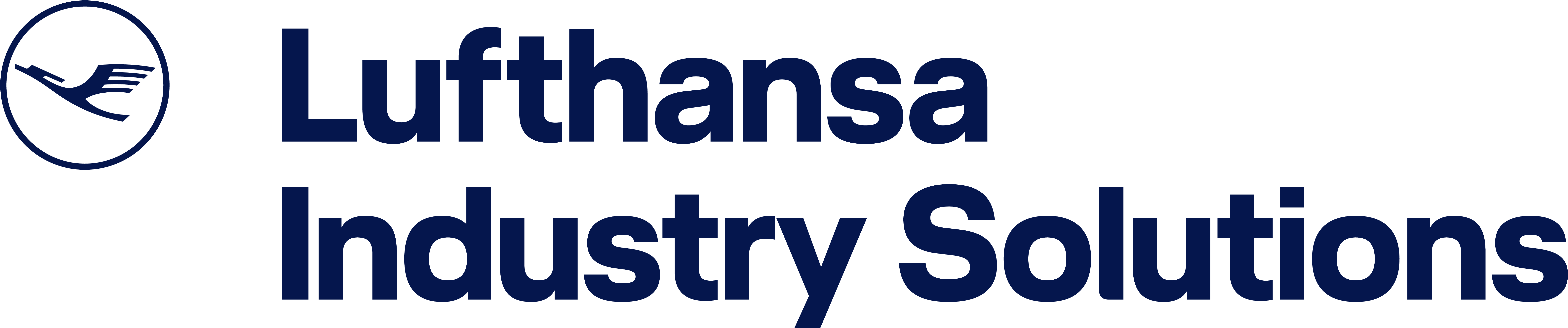 We Are Proudly Working With - Lufthansa Industry Solutions (7907x1674), Png Download