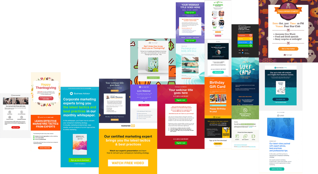 Getresponse Vs Mailchimp - Designing Email Report (1024x559), Png Download