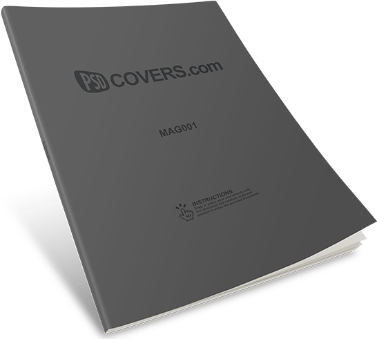 Get Premium - Magazine Cover Mockup Png (620x490), Png Download
