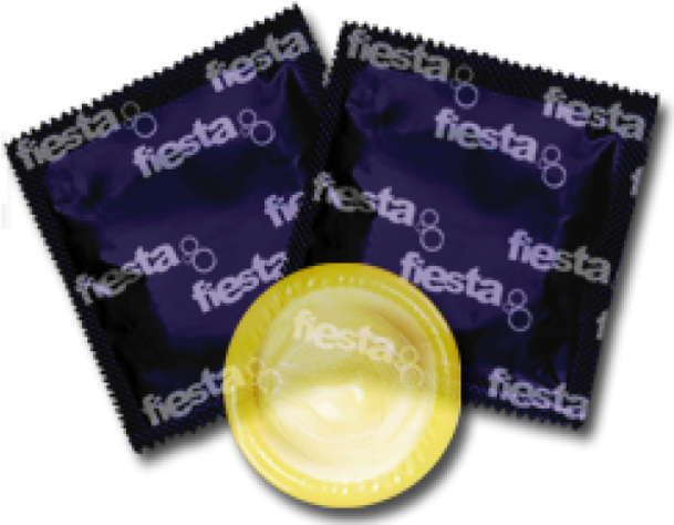 Fiesta Sensation Condom - Wallet (695x780), Png Download