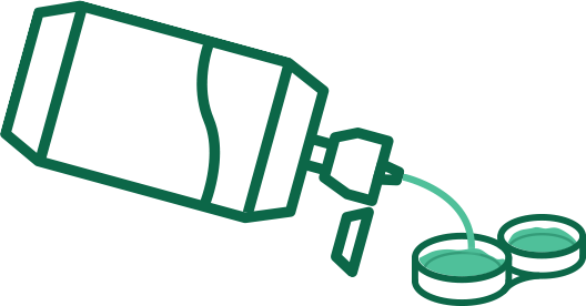 Can You Top Off Solution - Contact Lense Clip Art (528x276), Png Download