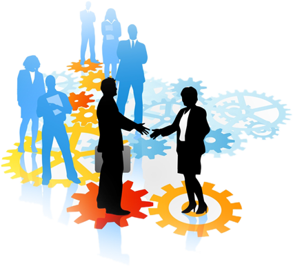 Our Solutions - Smart New Way To Get Hired (425x386), Png Download