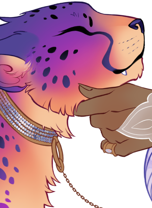 Lisa Frank Cheetah Transparent - Pepi The Arcana (500x681), Png Download