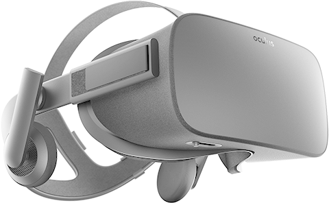 En Intl L Oculus Rift Vr Headset 29g (590x332), Png Download